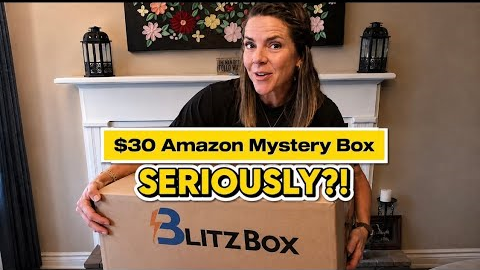 $30 Amazon mystery box? Is this for real? Stick around… Lots of treasures today! #unboxingwithwendy 