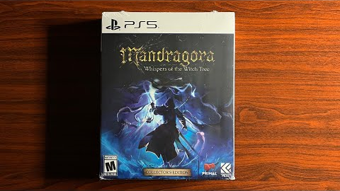 📦 Unboxing | Mandragora: Whispers of the Witch Tree [Collector’s Edition] | Sony PlayStation 5 (PS5)