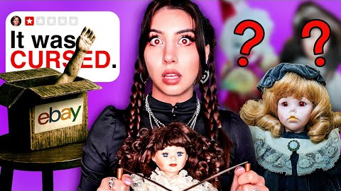 Are These EVIL Haunted Dolls From $100 Mystery Box Cursed?!