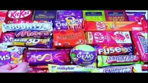 Food Theory:Lots of candies,Luxury Delicious chocolate unboxing,ASMR