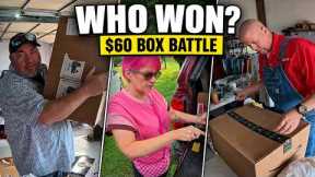 $60 Amazon Mystery Boxes at the Garage Sale.  Was this a Fair Deal?