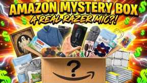 Amazon Mystery Box Unboxing: Razer Seiren V3 Mini Mic & More