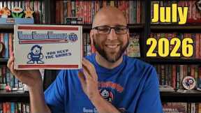 Video Games Monthly Unboxing: July 2026 | Captain Algebra