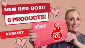 Allure Beauty Box August 2026 ❤️ NEW RED BOX! “We Know Beauty Best” Repackaging Debut!