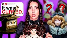 Are These EVIL Haunted Dolls From $100 Mystery Box Cursed?!