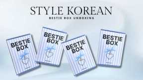 Unboxing my STYLEKOREAN Bestie Blue Box with curated k-beauty