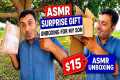 ASMR $15 surprise gift unboxing for